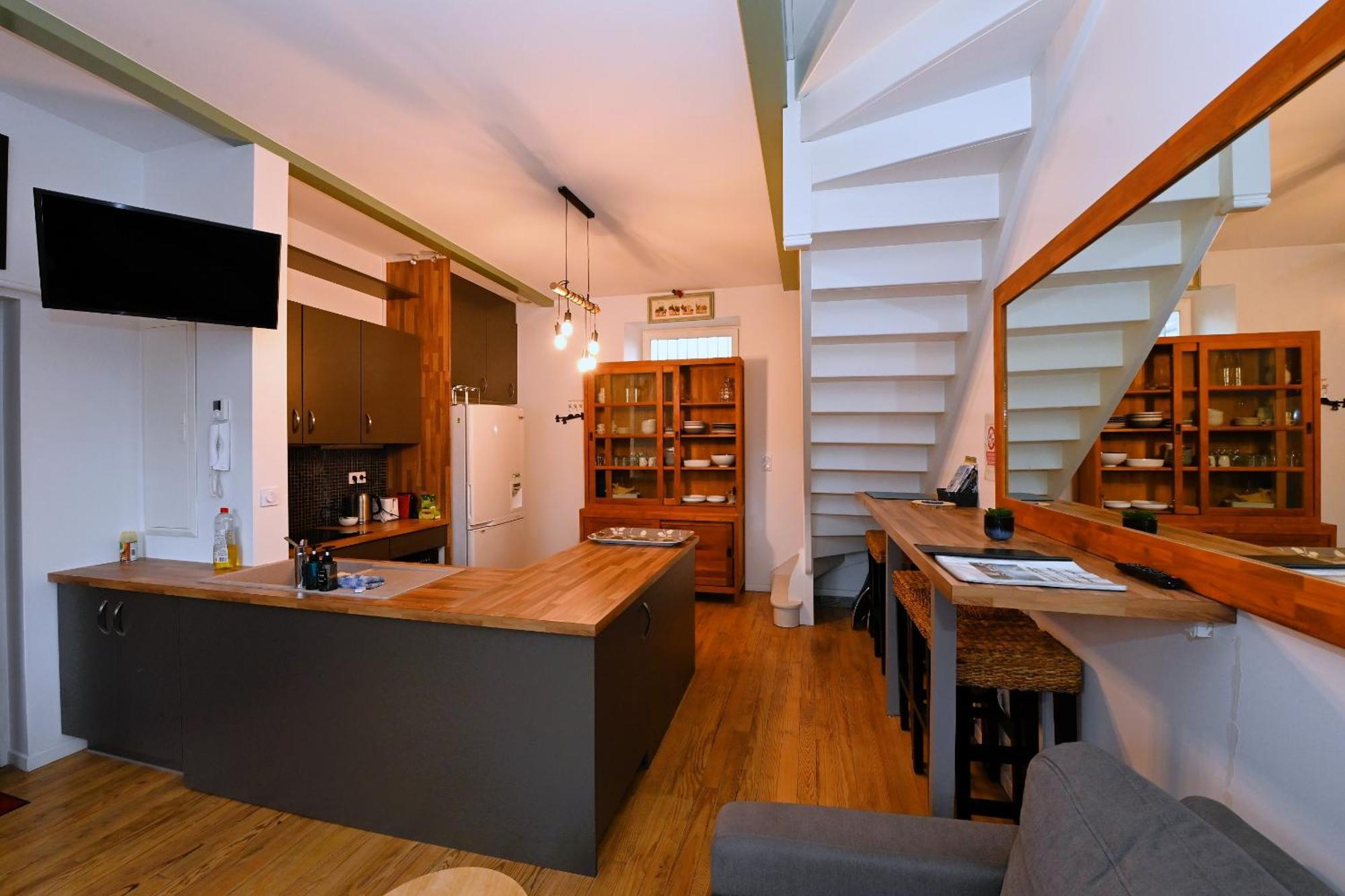 Ferienwohnung Les Petits Loups - Acces Parc - Stationnement Gratuit Bagnères-de-Bigorre Exterior foto